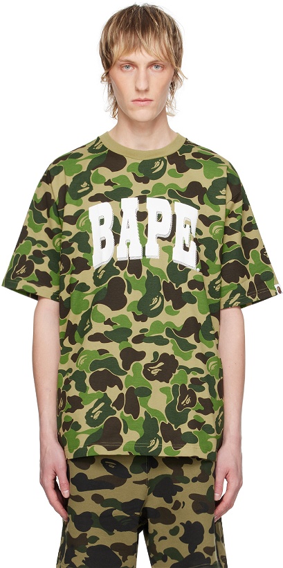 Photo: BAPE Khaki ABC Camo T-Shirt