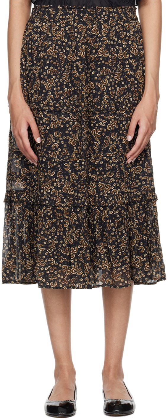 スカート MARANT ETOILE 'Diya' skirt Black DIYA SKIRT Woman black | ISABEL MARANT Official online store