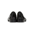 Repetto Black Wrinkled Patent Maestro Loafers