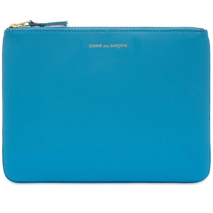 Photo: Comme des Garçons SA5100 Classic Wallet in Blue