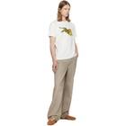 Kenzo White Kenzo Paris 'KENZO Jumping Tiger' Slim T-shirt