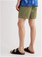 Alex Mill - Mercer Straight-Leg Cotton-Blend Twill Chino Shorts - Green