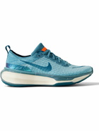 Nike Running - ZoomX Invincible 3 Flyknit Running Sneakers - Blue