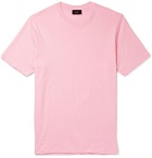 Dunhill - Cotton-Jersey T-Shirt - Pink