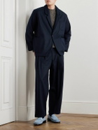 Monitaly - Wool-Blend Suit Jacket - Blue