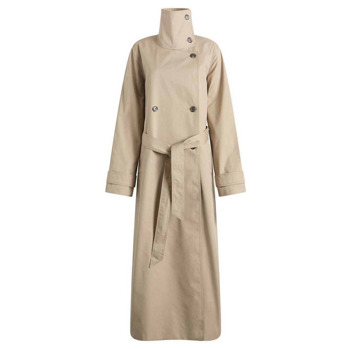 Samsøe Samsøe Women's Sahayes Trench Coat in Aluminium