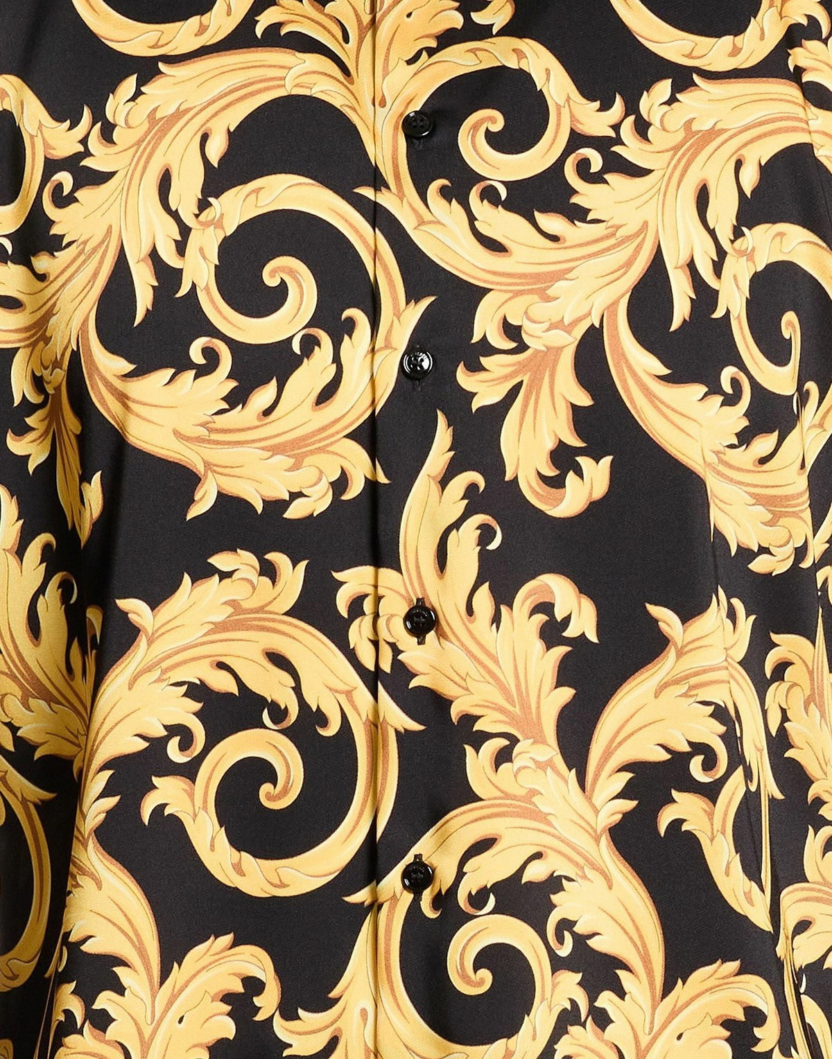 Versace Mens Shirt in Yellow