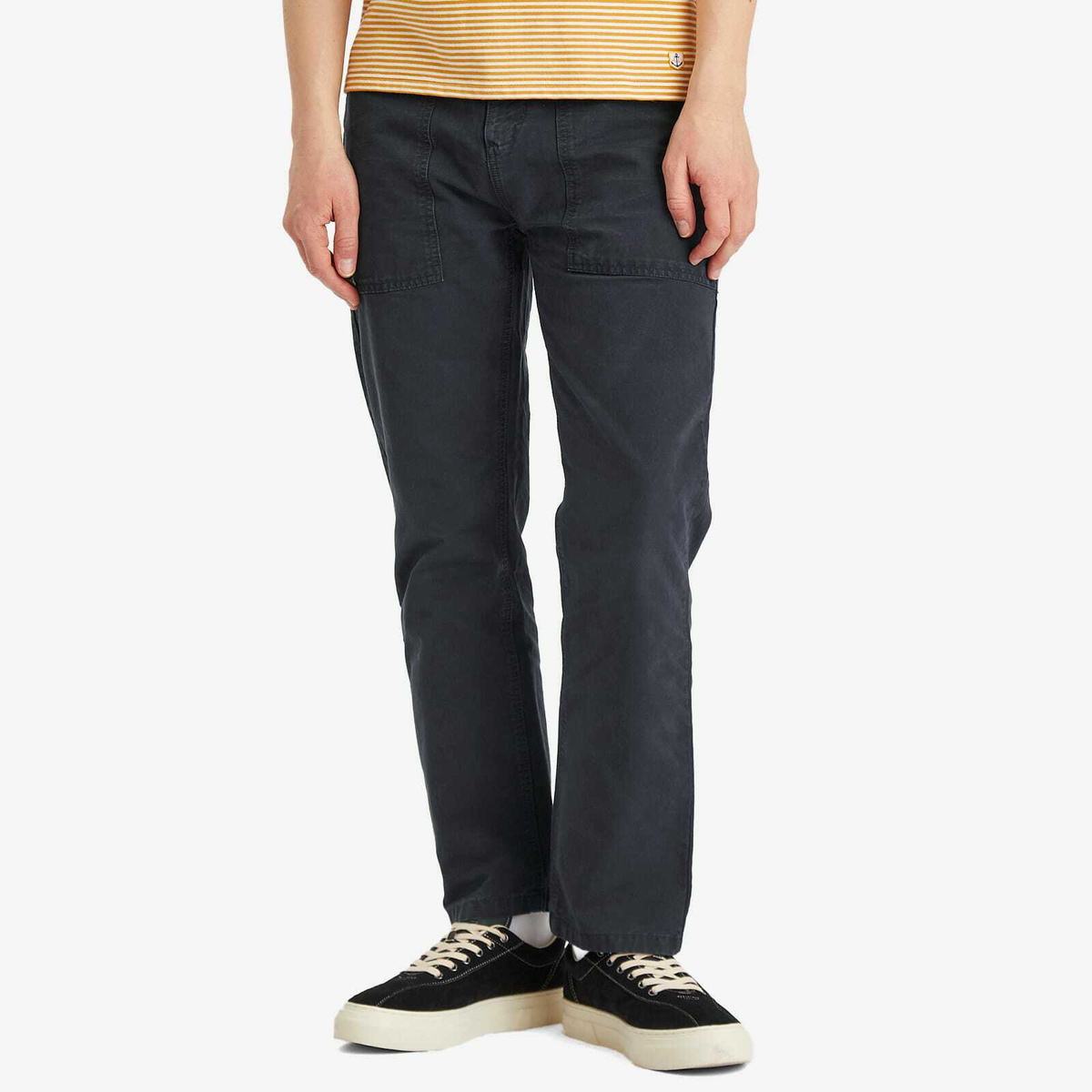 Armor-Lux Men's Fatigue Pants in Rich Navy