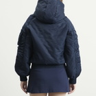 Peachy Den Women's The Penny Flight Jacket in Navy