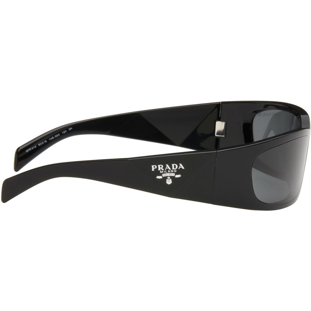 Prada Eyewear Black 'Prada Symbole' Sunglasses