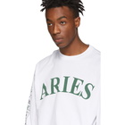 Aries White Warriors Long Sleeve T-Shirt