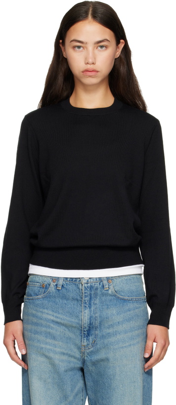 Photo: A.P.C. Black Philomena Sweater
