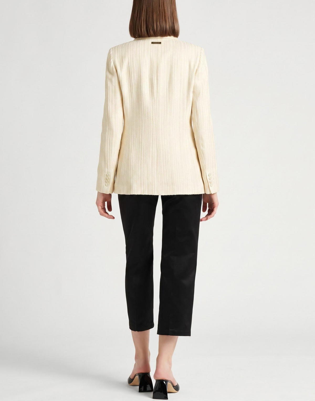 Peserico Womens Blazer Ivory
