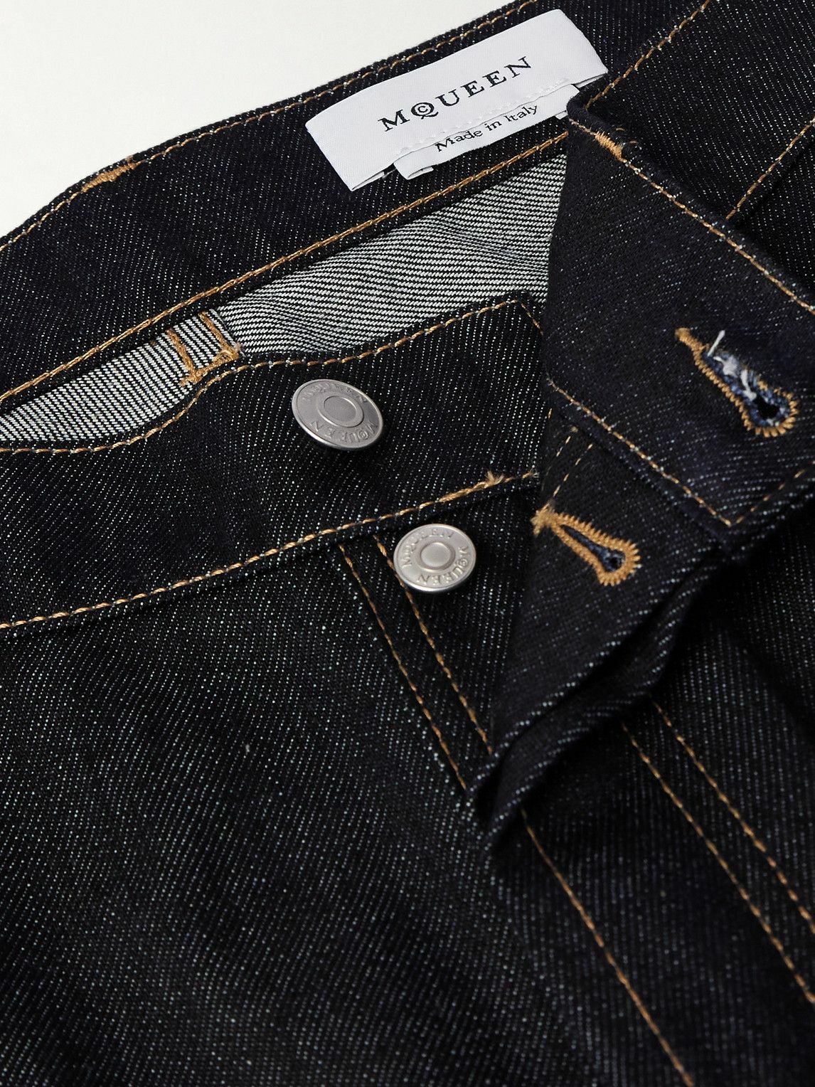 McQueen - Straight-Leg Jeans - Blue