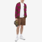 General Admission Men's Pleated Short in Brown