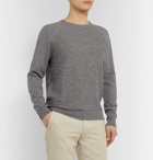 J.Crew - Mélange Cotton Sweater - Gray