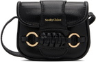 See by Chloé Black Micro Saddie Satchel Bag