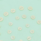 Damson Madder Women's Swirl Button Headscarf in Mint 