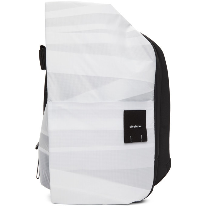 Photo: Cote and Ciel White Medium Layered Isar Backpack
