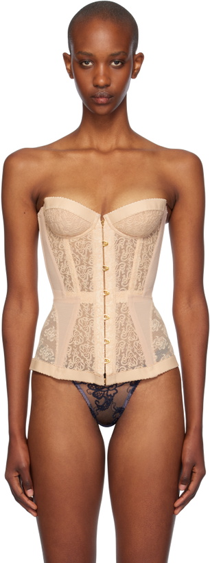 Photo: Agent Provocateur Beige Mercy Corset
