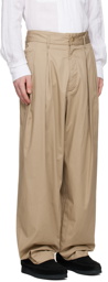 Engineered Garments Beige Bontan Trousers