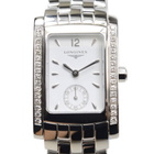 Longines DolceVita Quartz Diamond White Dial Ladies Watch L5.502.0.16.6