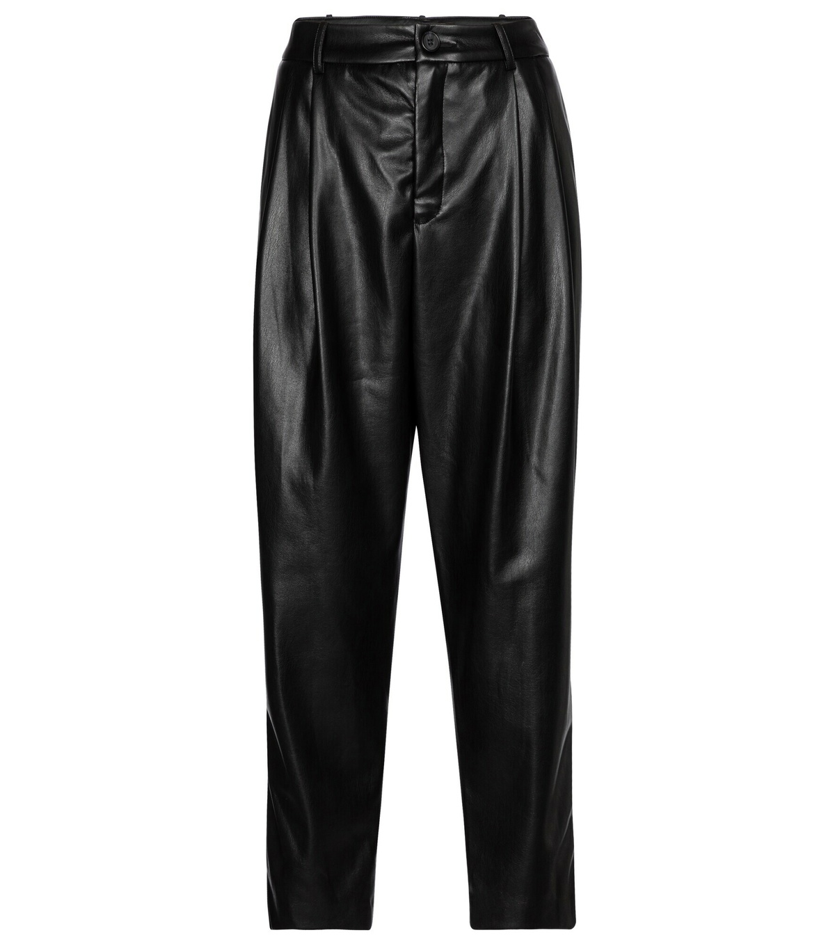 Velvet Simone Vegan Leather Pant with Pleat - Black main image 0