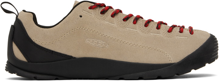 Photo: KEEN Taupe Jasper Suede Sneakers