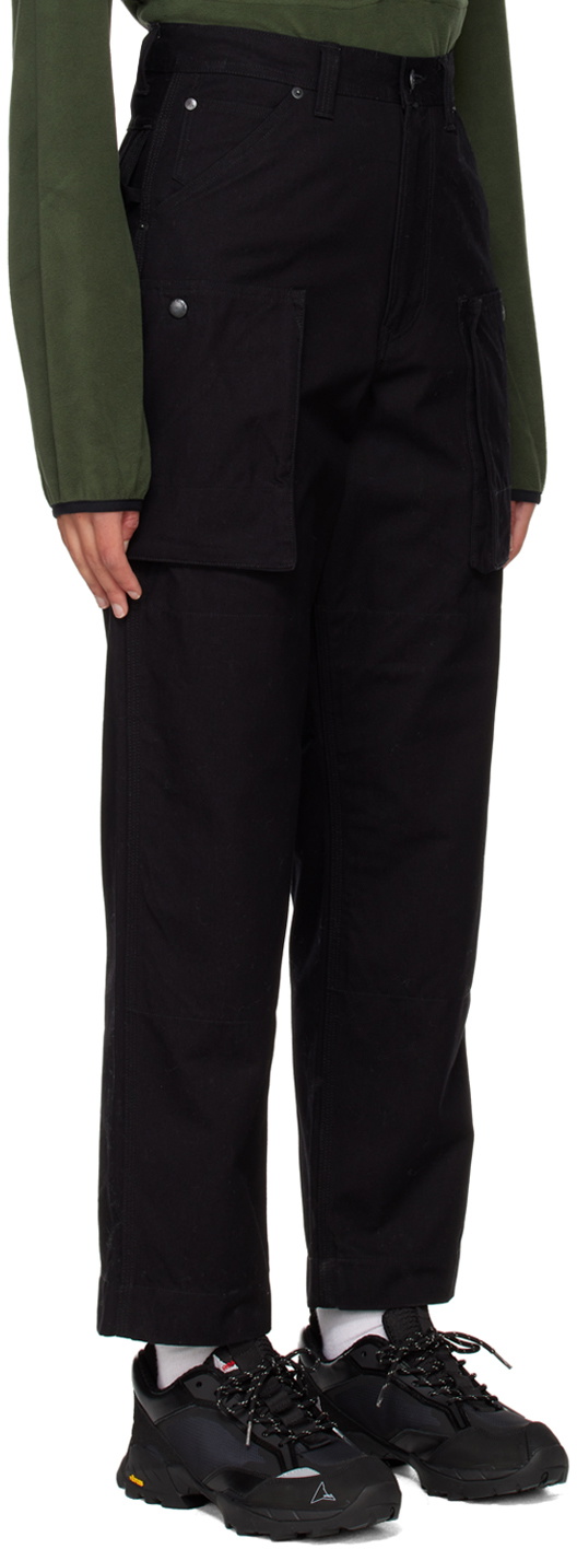 Snow Peak Black Takibi Cargo Pants