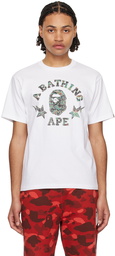 BAPE White Thermography Polygon T-Shirt