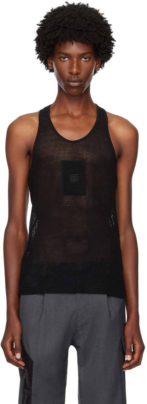 Olly Shinder White Upside Down Tank Top Olly Shinder