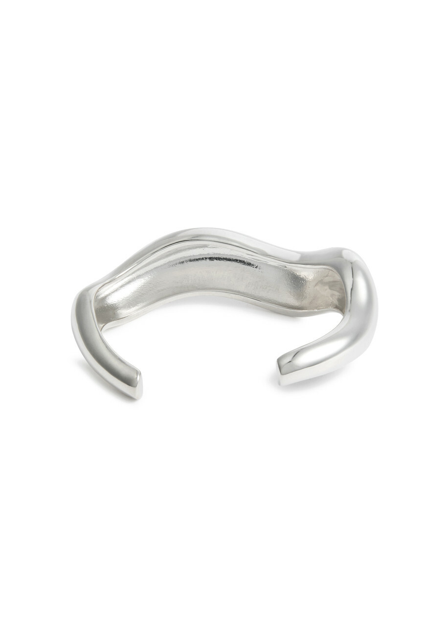 Agmes Astrid Large Sterling Silver Cuff - One Size