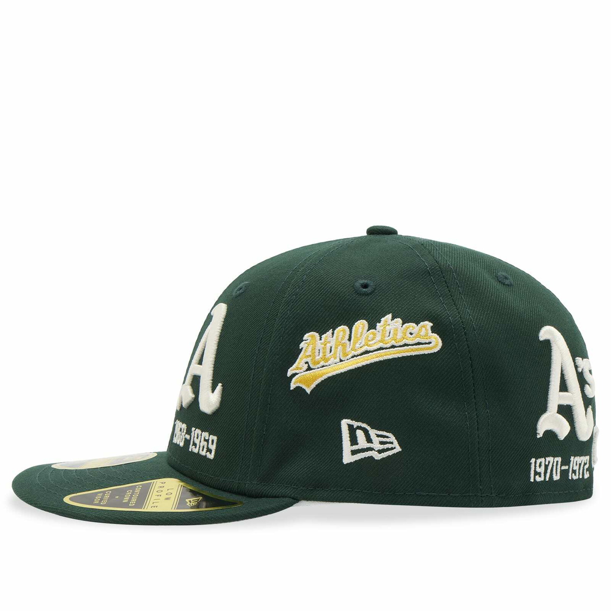 New Era Oakland Athletics AOE Pre Curved 59Fifty Cap in Dark Green