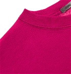 Isabel Marant - Mikeli Logo-Appliquéd Fleece-Back Cotton-Blend Jersey Sweatshirt - Pink