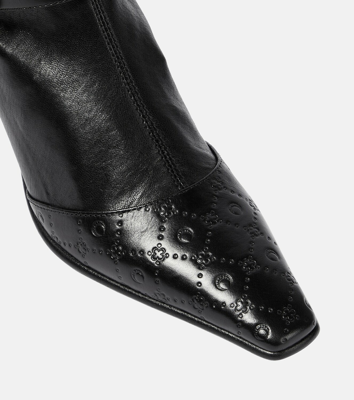 Marine Serre Leather ankle boots Marine Serre