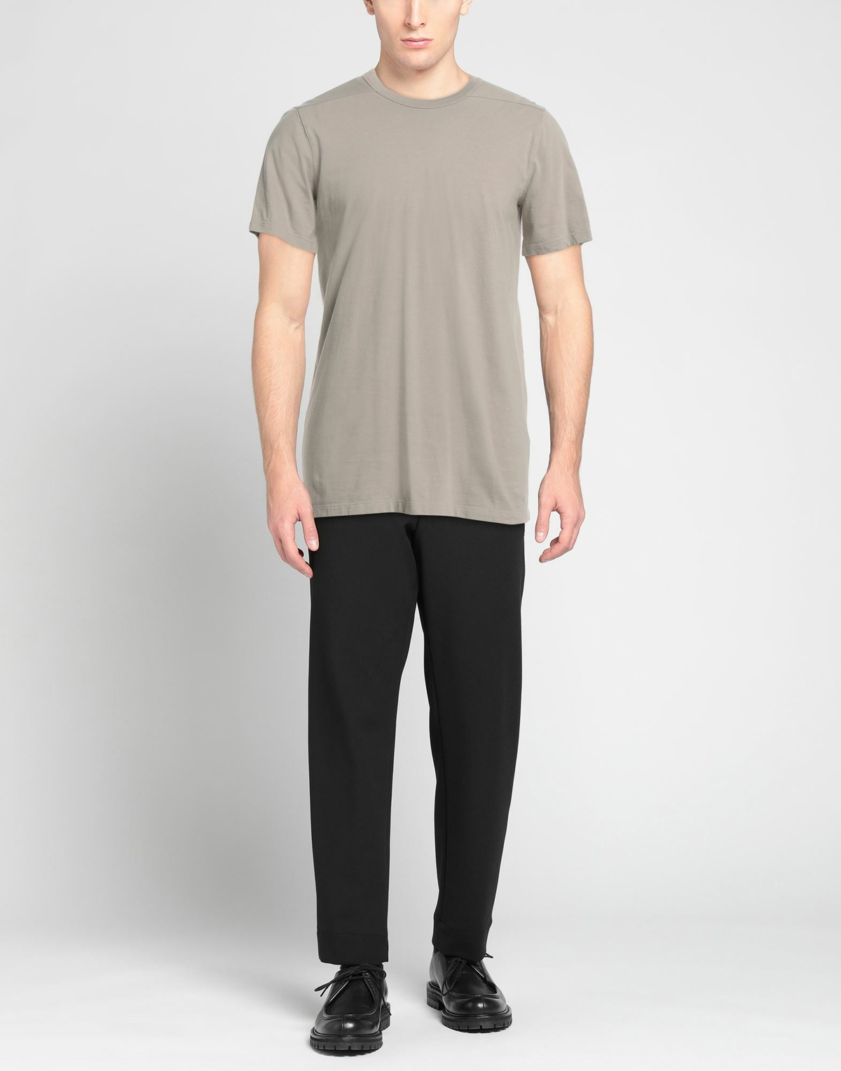 Rick Owens Mens T-shirt in Grey
