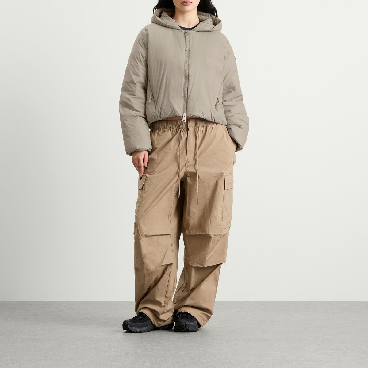 Canada Goose Women's Elba Jacket in Limestone
