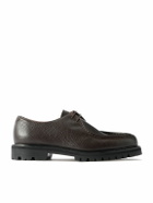 Mr P. - Jacques Full-Grain Leather Derby Shoes - Brown