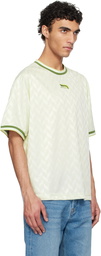 Maison Kitsuné Green Jacquard Flash Fox Oversize T-shirt