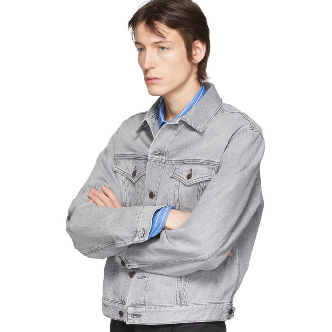 Acne Studios Grey Denim 1998 Jacket Acne Studios