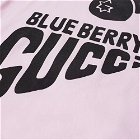 Gucci Men's Cherry T-Shirt in Pale Pink
