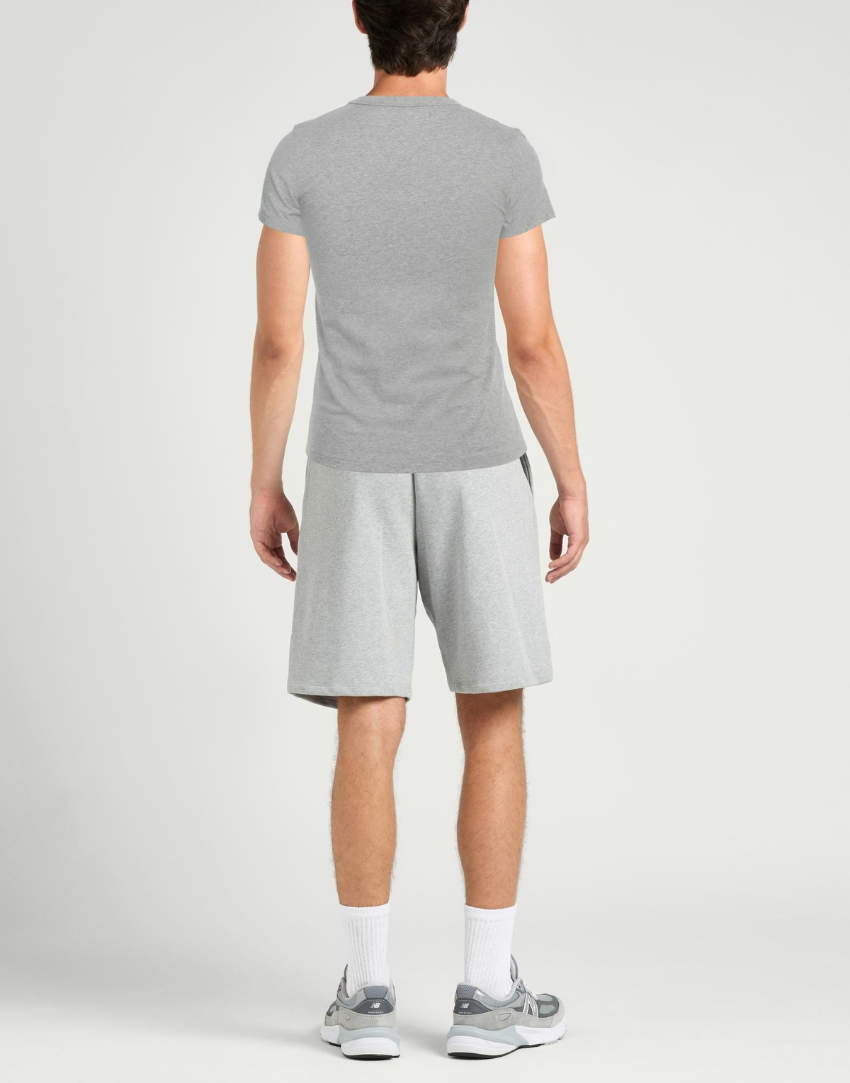 Maison Kitsuné Mens T-shirt Light in Grey