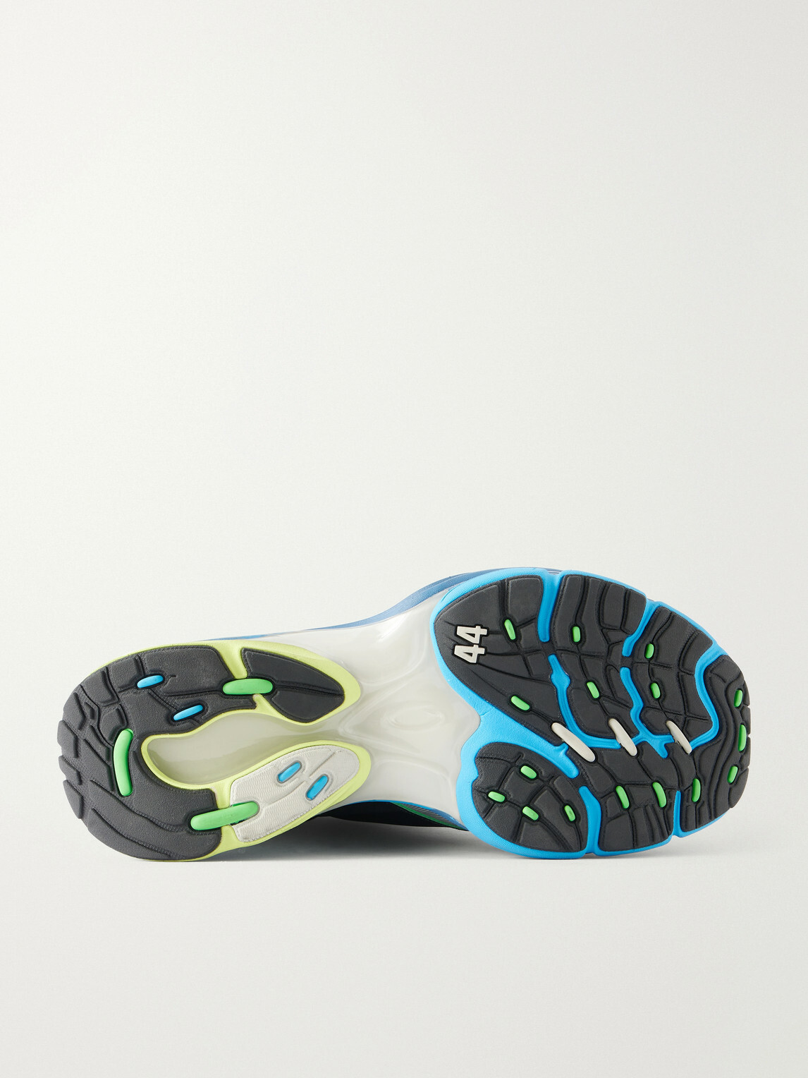 Balenciaga - D'Orsay Rubber-Trimmed Mesh Sneakers - Blue