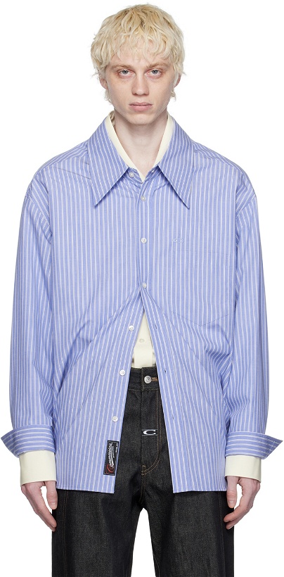 Photo: Commission Blue Board Stripe Shirt