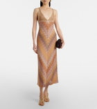 Missoni Lamé midi dress