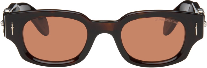 Photo: Cutler and Gross Brown The Great Frog Edition Soaring Eagle Sunglasses