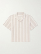 A Kind Of Guise - Samata Striped Cotton and Linen-Blend Shirt - Neutrals