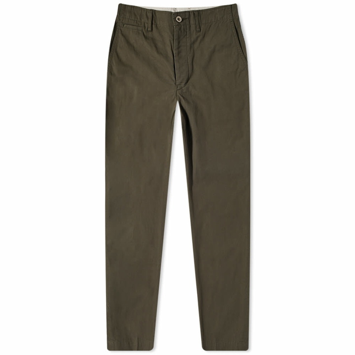 Photo: Visvim Men's Tapered Chino Pant in Olive