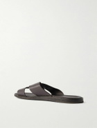Orlebar Brown - Muro Leather Sandals - Brown