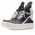 Rick Owens Men's Bumper Geobasket Sneakers in Black/Milk